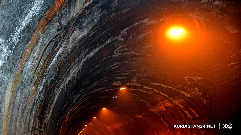 به‌ وێنه‌.. ڕۆژ دوای ڕۆژ تونێلی ده‌ربه‌ندیخان مه‌ترسیدارتر ده‌بێت